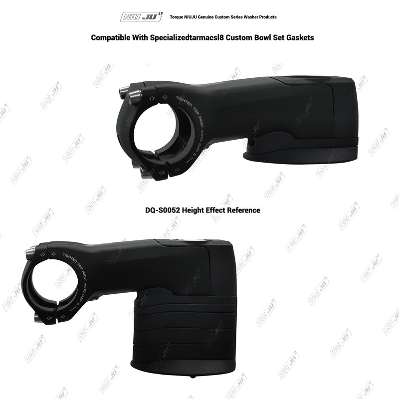 Specialized Tarmac SL8 Custom Headset Spacer — 3D Printed Adapter for Black Inc, Roval Rapide, Shimano Pro Vibe EVO, EXS, SEK