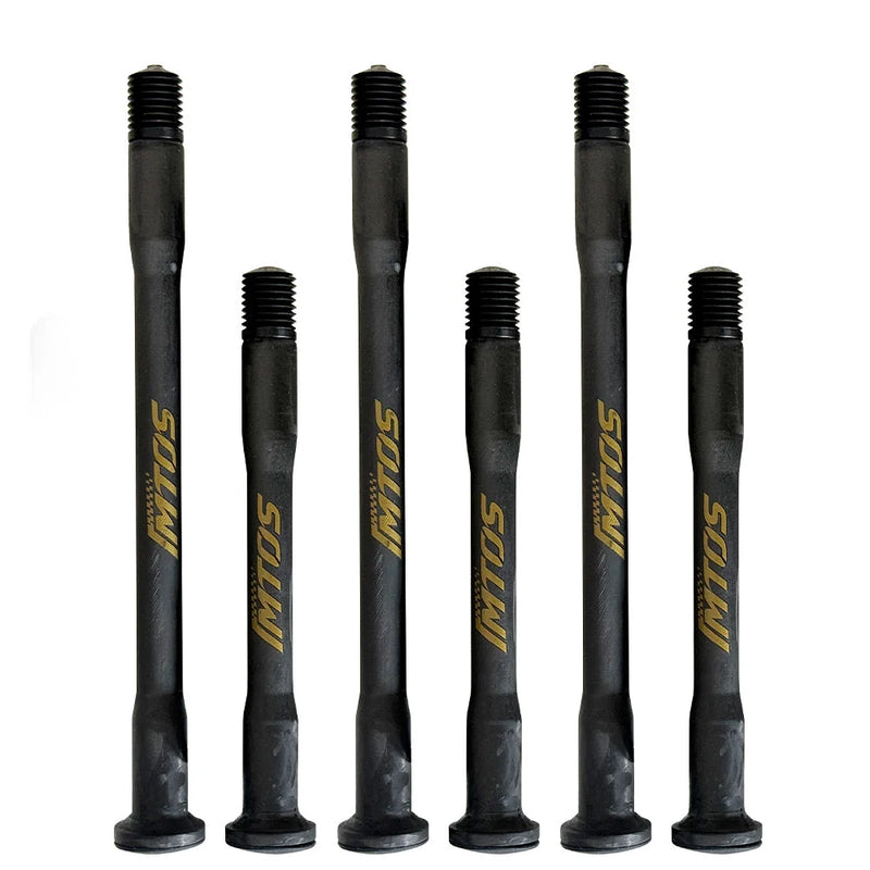 IMTOS 25–28g Ultra-Light Carbon Thru Axle for Road Bikes — P1.0 / P1.5 / P1.75 Universal