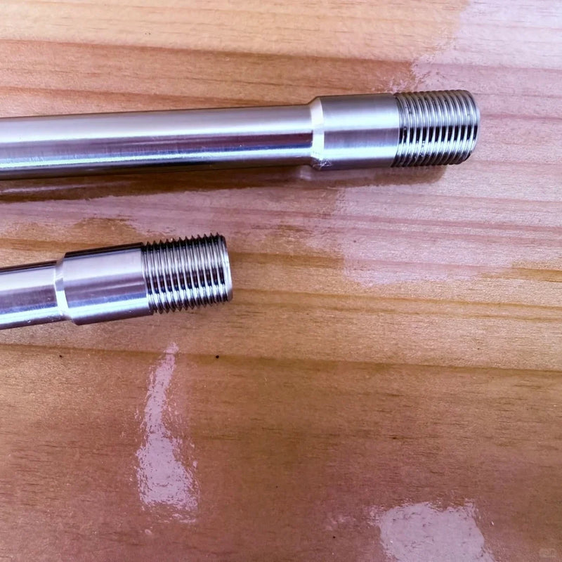 InColor SSR Ultralight Thru Axle｜Aluminum 38g / Titanium 32g｜Internal Hex｜Custom Length & Thread