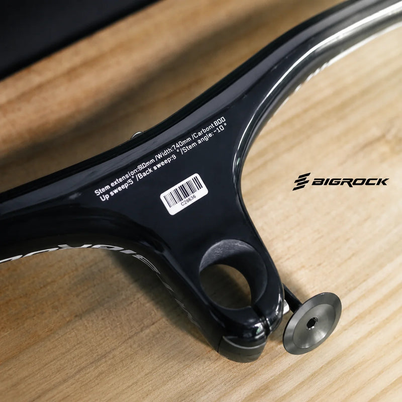 BIGROCK MT-01/MT-02 Carbon Fiber Integrated Mountain Bike Handlebar