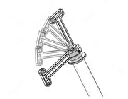 Ultralight Titanium Alloy Concealed Quick-Release Thru-Axle for Road Bikes/Specialized/Trek/Merida/Giant/Pinarello/Colnago/Ce