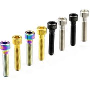 S-PARTS M6 Titanium Stem & Caliper Bolts — 30–70mm — 5mm Hex
