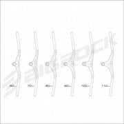 BIGROCK Mountain Bike Integrated Handlebar -22° 740mm XC Racing Handlebar