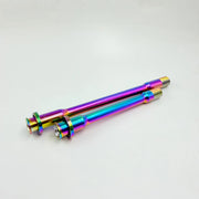 GIANT TCR PROPEL DEFY REVOLT LANGMA 46g Aluminum Thru Axle M12x1.5 117mm / 161mm — Rainbow