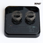 TiNE Road Bike Handlebar Tape Set — 210cm Length — 2.5mm Thickness — Hollow Ultralight Titanium Handlebar End Plugs