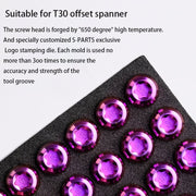S-PARTS A2 M6 Umbrella Head Titanium Bolts — 8–35mm — Headset & Clamp