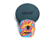 TiNE Carbon Fiber ROVAL Headset Cap — Hand-Painted Designs — Wildfire Unstoppable