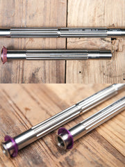 Ultra-Light 39g Titanium Thru Axle for Trek Madone Gen 8 — RSL SLR Gen 8 Aero-Compatible