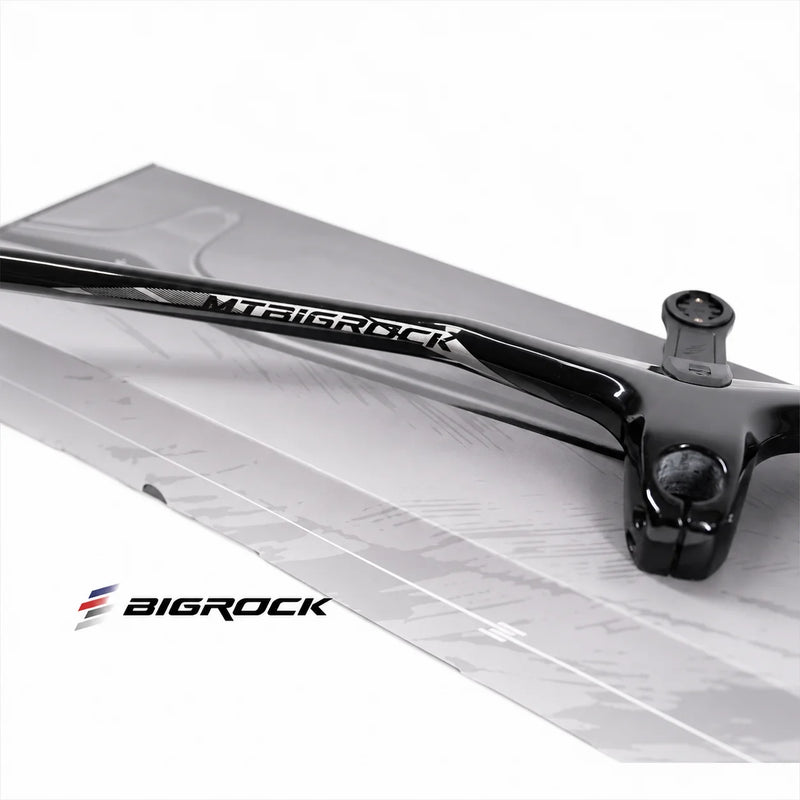 BIGROCK Full Internal Cable Routing Carbon Fiber Integrated MTB Handlebar