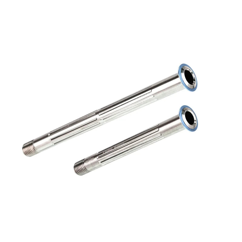 Chaser Ultralight Titanium Thru Axle Set for GIANT TCR & Propel — TC11 — Blue - Front 116mm + Rear 161mm (37g per set)