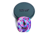 TiNE Carbon Fiber ROVAL Headset Cap — Hand-Painted Designs — Nirvana Color Burst