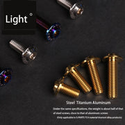 S-PARTS A3 D13 M6 Umbrella Head Titanium Bolts — 8–45mm