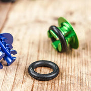 CNC Aluminum Titanium Handlebar End Plugs — 4.2g Road MTB Folding Bike Compatible