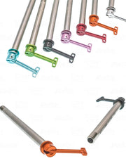CHASER 12mm Ultralight Titanium Hidden Quick-Release Thru Axle Set for Giant / Liv Road Bikes (TCR, Propel, Defy Series)