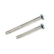 Ultra-Light 39g Titanium Thru Axle for Trek Madone Gen 8 — RSL SLR Gen 8 Aero-Compatible — Cyan