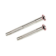 Ultra-Light Titanium Thru-Axle Set for Road Bikes — Compatible with Specialized/Roubaix/Tarmac SL6/SL7/SL8/SL9/Crux — Pink