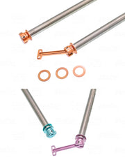 CHASER 12mm Ultralight Titanium Hidden Quick-Release Thru Axle Set for Giant / Liv Road Bikes (TCR, Propel, Defy Series)