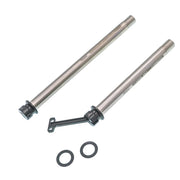 CHASER 12mm Titanium Thru Axle Set for Trek Madone Gen6 / Gen7 — Madone Gen6/Gen7 – 118 mm / 165 mm – 66.5 g / pair / Black
