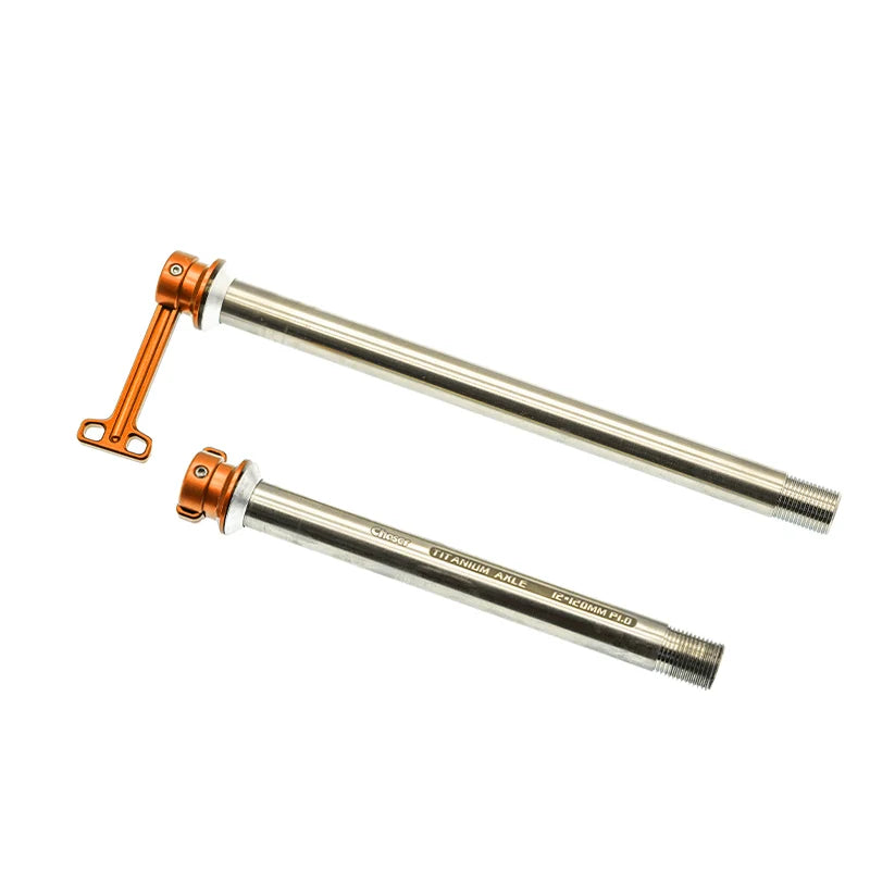 12mm Ultralight Titanium Alloy Concealed Quick-Release Thru-Axle for Sworks Specialized SL9/SL8/SL7/SL6 — Orange