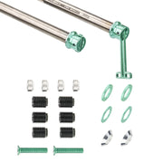 Ultralight Titanium Alloy Concealed Quick-Release Thru-Axle for Road — Cyan