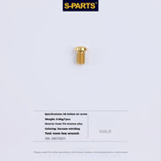 S-PARTS Titanium Cable Tension Bolts — M5/M6 — Derailleur & Brake