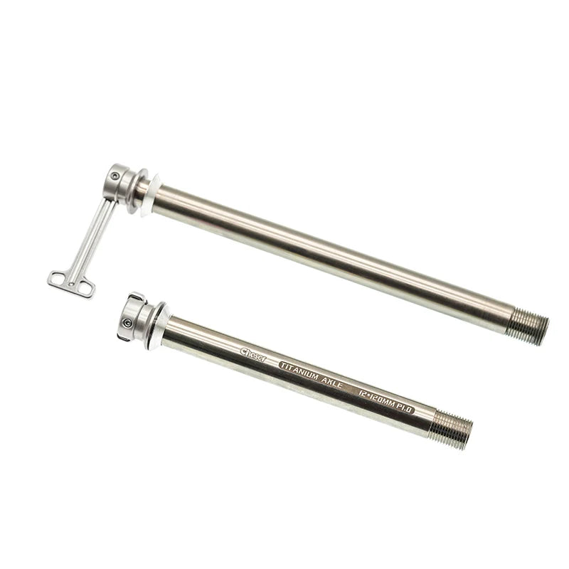 12mm Ultralight Titanium Alloy Concealed Quick-Release Thru-Axle for Sworks Specialized SL9/SL8/SL7/SL6 — Silver