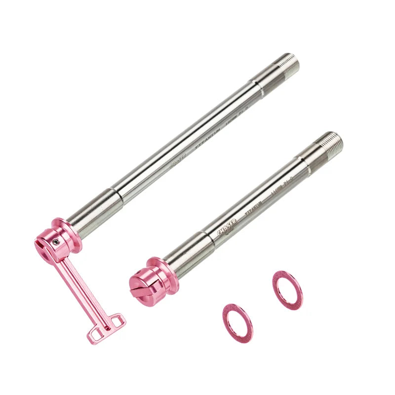 Pinarello DOGMA F 2025 Titanium Concealed Thru Axle｜Fits F12 / F10 / GAN / PRINCE — Pink