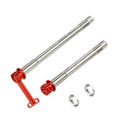 CHASER 12mm Titanium Thru Axle Set for Trek Madone Gen6 / Gen7 / Gen8 — Madone Gen8 – 118 mm / 162 mm – 59 g / pair / Red