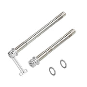 CHASER 12mm Ultralight Titanium Hidden Quick-Release Thru Axle Set for Giant / Liv Road Bikes (TCR, Propel, Defy — Silver