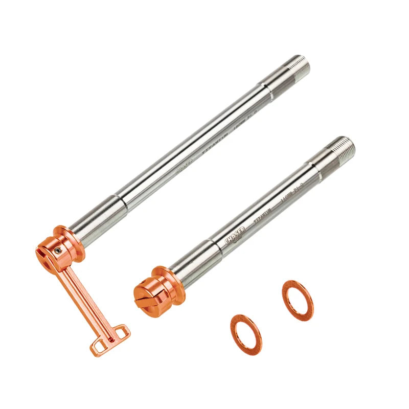 Pinarello DOGMA F 2025 Titanium Concealed Thru Axle｜Fits F12 / F10 / GAN / PRINCE — Orange