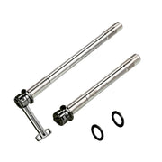 CHASER 12mm Ultralight Titanium Hidden Quick-Release Thru Axle Set for Giant / Liv Road Bikes (TCR, Propel, Defy — Black