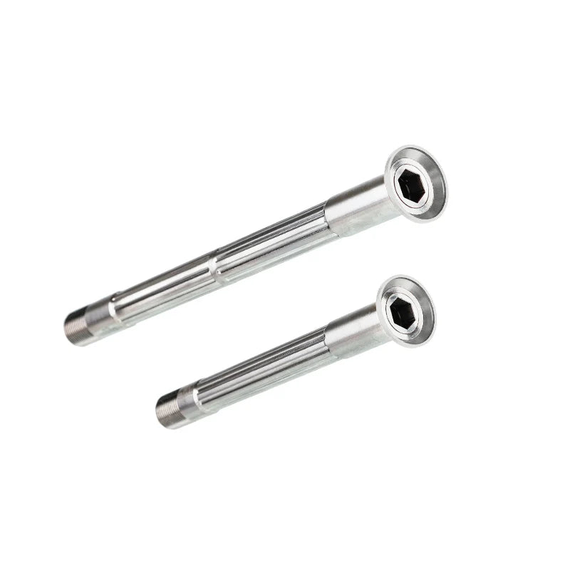 Chaser Ultralight Titanium Thru Axle Set — For SEKA Spear & Exceed Road Bikes (34g) — Exceed Compatible