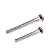 Chaser Pinarello DOGMA F Titanium Thru Axle Set – Ultra-Light 34g CNC Axles — Pink
