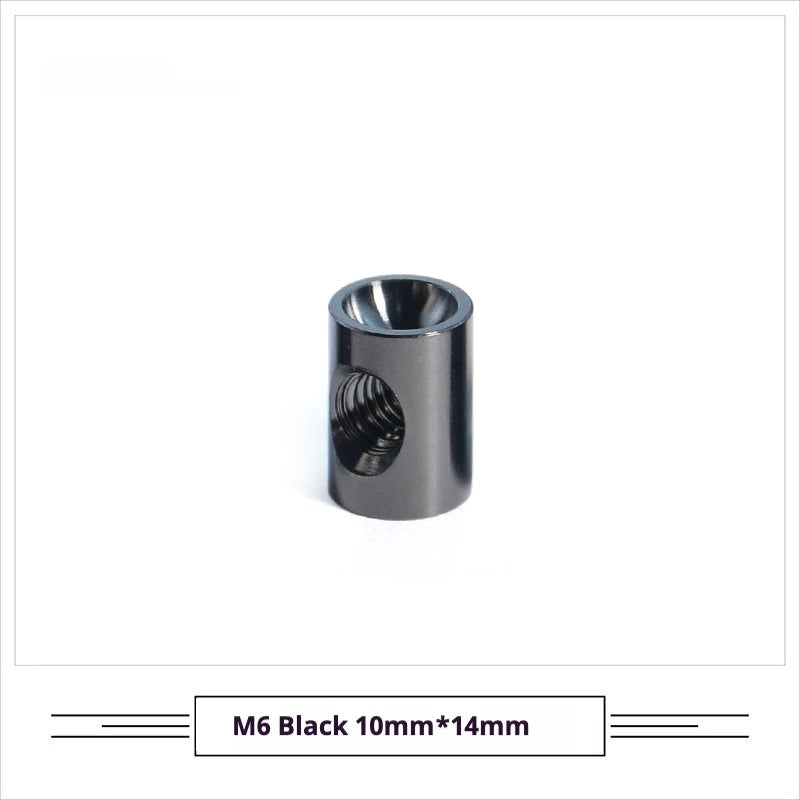 Titanium Seatpost Repair Bolt Kit — M5 / M6 / M7 — Tarmac SL8/SL9, TCR, Darimo & Pinarello — M6 Black 10mm × 14mm