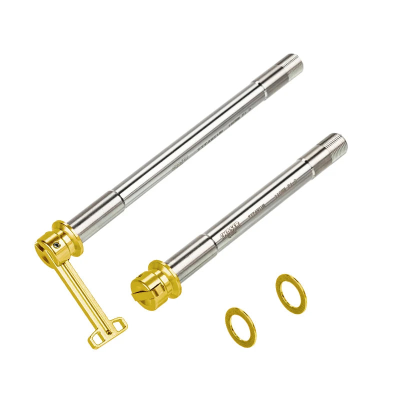 Pinarello DOGMA F 2025 Titanium Concealed Thru Axle｜Fits F12 / F10 / GAN / PRINCE — Gold