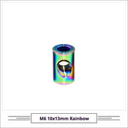 Titanium Seatpost Repair Bolt Kit — M5 / M6 / M7 — Tarmac SL8/SL9, TCR, Darimo & Pinarello — M6 Rainbow 10mm × 13mm