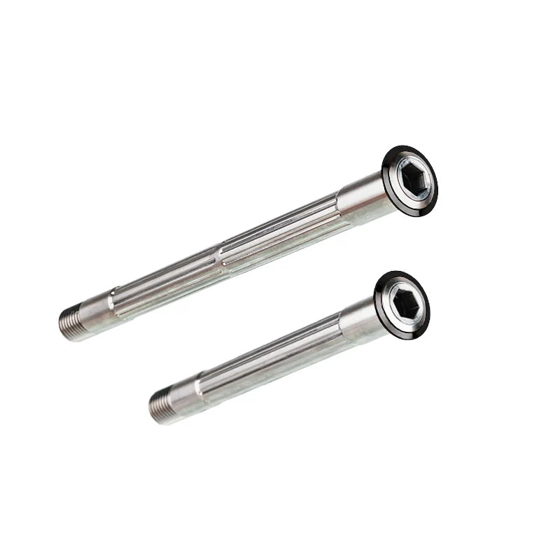 Chaser Pinarello DOGMA F Titanium Thru Axle Set – Ultra-Light 34g CNC Axles — Black