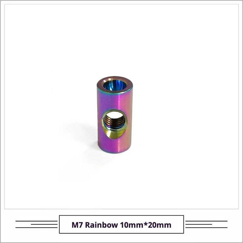 Titanium Seatpost Repair Bolt Kit — M5 / M6 / M7 — Tarmac SL8/SL9, TCR, Darimo & Pinarello — M7 Rainbow 10mm × 20mm