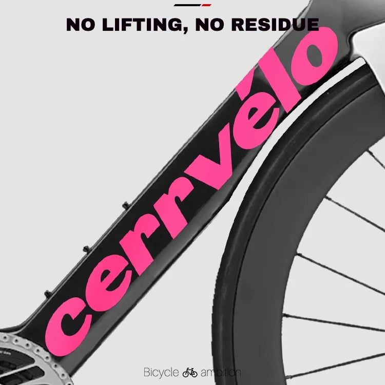 Cervélo S5 Down Tube Logo Color Decals | 2023–2026 Versions | 48–56cm - Detail 3