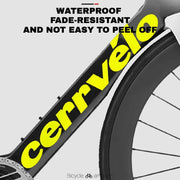 Cervélo S5 Down Tube Logo Color Decals | 2023–2026 Versions | 48–56cm - Detail 4