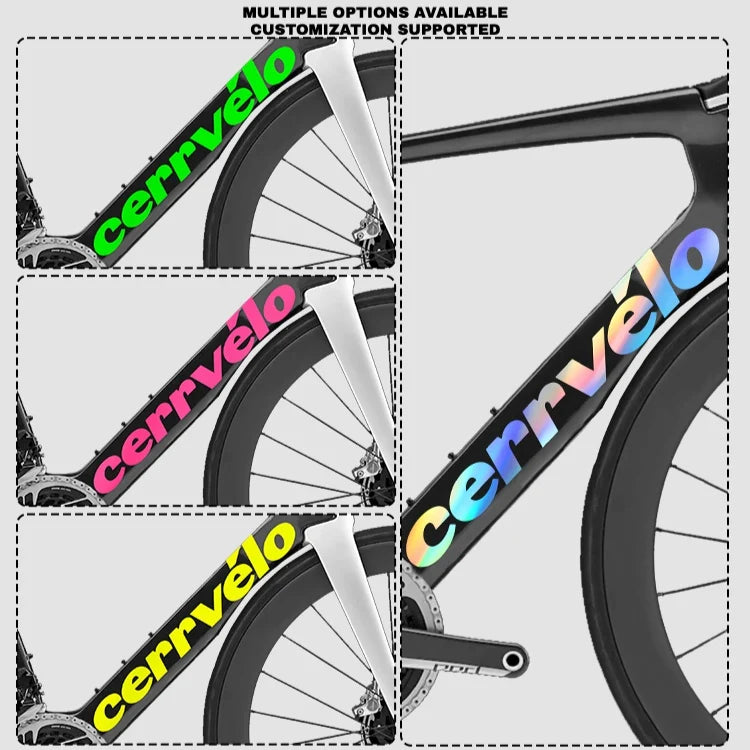 Cervélo S5 Down Tube Logo Color Decals | 2023–2026 Versions | 48–56cm - Detail 5
