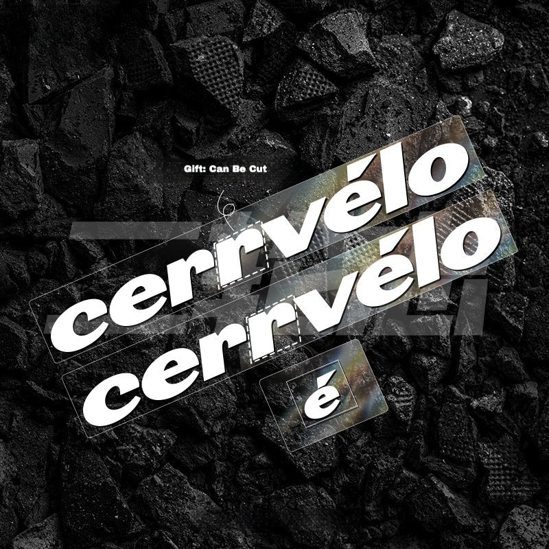 Cervélo S5 Down Tube Logo Color Decals | 2023–2026 Versions | 48–56cm - Detail 6