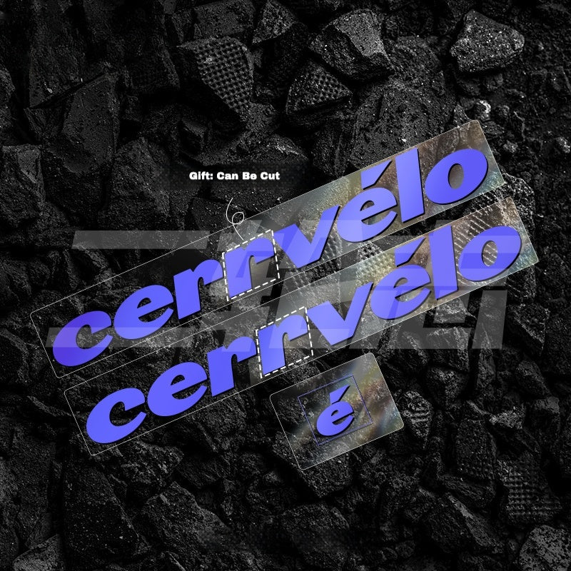 Cervélo S5 Down Tube Logo Color Decals | 2023–2026 Versions | 48–56cm - Detail 8