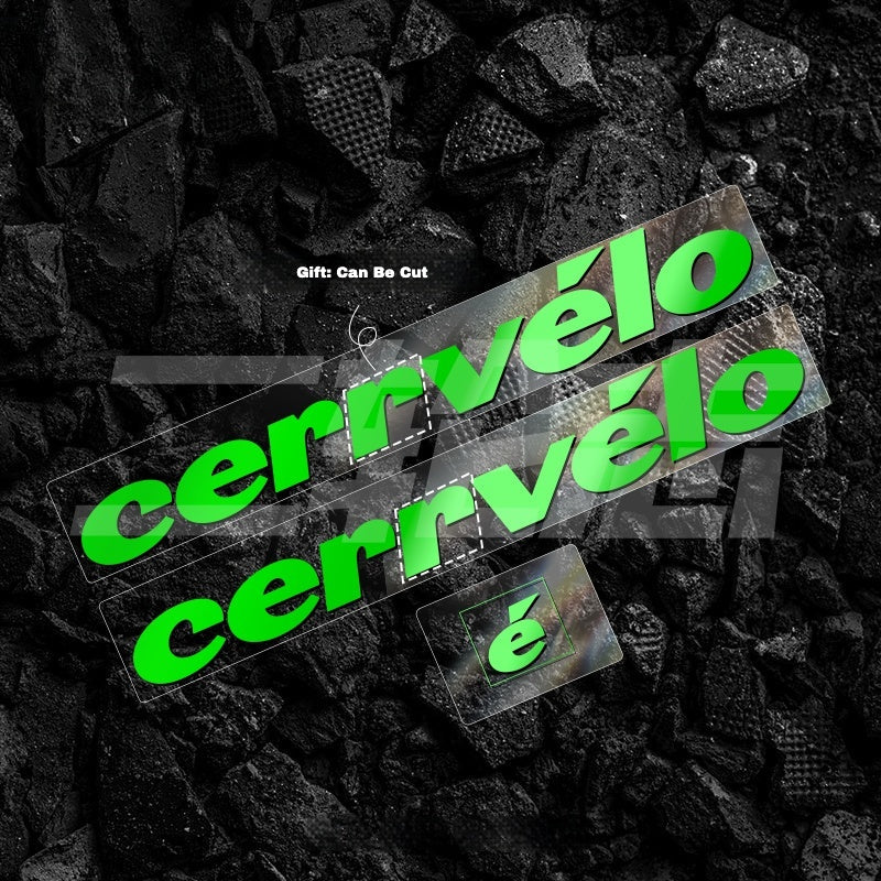 Cervélo S5 Down Tube Logo Color Decals | 2023–2026 Versions | 48–56cm - Detail 9