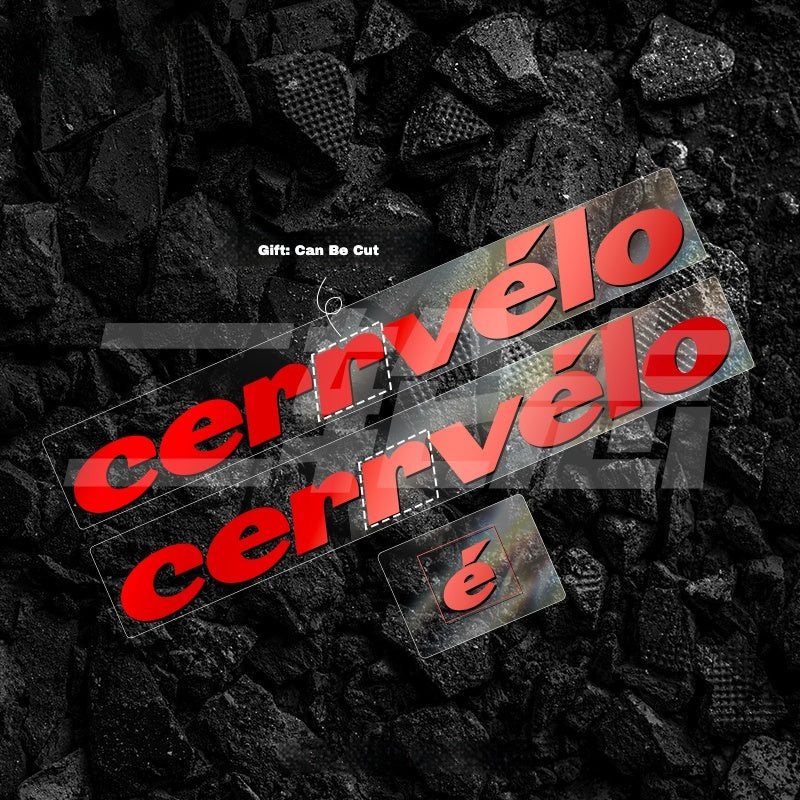 Cervélo S5 Down Tube Logo Color Decals | 2023–2026 Versions | 48–56cm - Detail 10