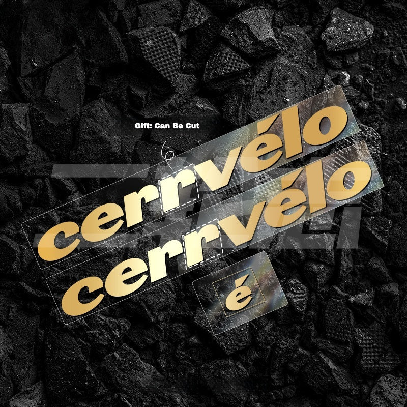 Cervélo S5 Down Tube Logo Color Decals | 2023–2026 Versions | 48–56cm - Detail 11