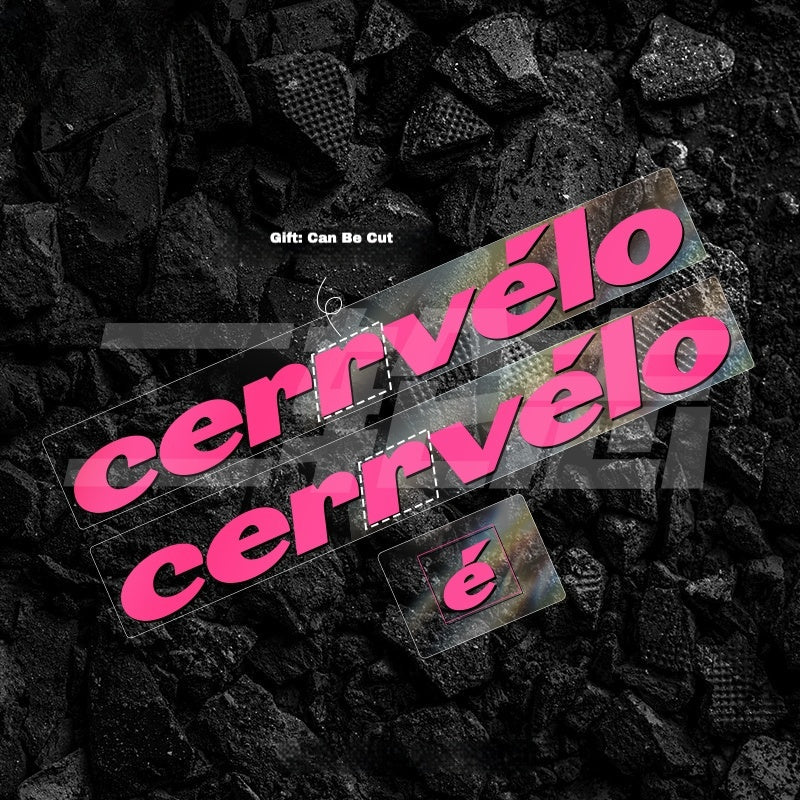 Cervélo S5 Down Tube Logo Color Decals | 2023–2026 Versions | 48–56cm - Detail 13