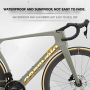 2025 Cervélo S5 Waterproof Frame Logo Decals | OEM-Style Overlay Sticker Kit - Detail 2