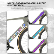2025 Cervélo S5 Waterproof Frame Logo Decals | OEM-Style Overlay Sticker Kit - Detail 3