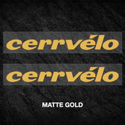 2025 Cervélo S5 Waterproof Frame Logo Decals | OEM-Style Overlay Sticker Kit - Detail 12